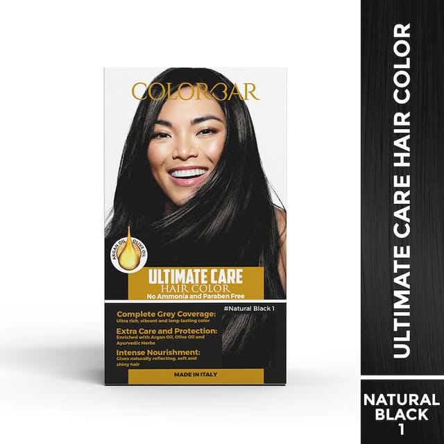 COLORBAR-ULTIMATE CARE HAIR COLOR BLACKEST BROWN - 002