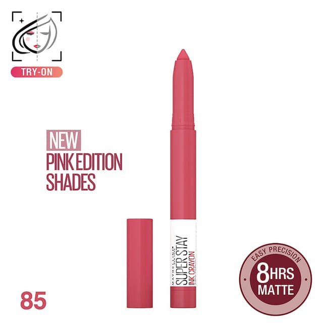 MAYBELLINE NEW YORK SUPER STAY INK CRAYON LIPSTICK 85 CHANGE IS GOOD 1.2G