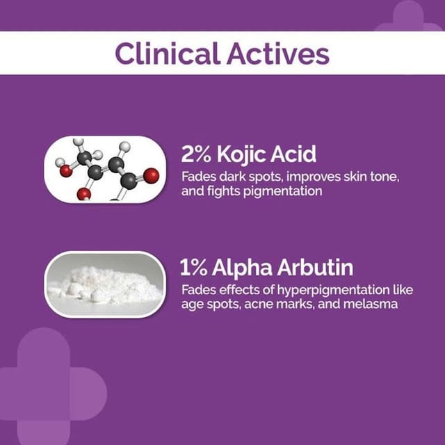 THE DERMA CO 2%KOJIC ACID FACE SERUM 30ML