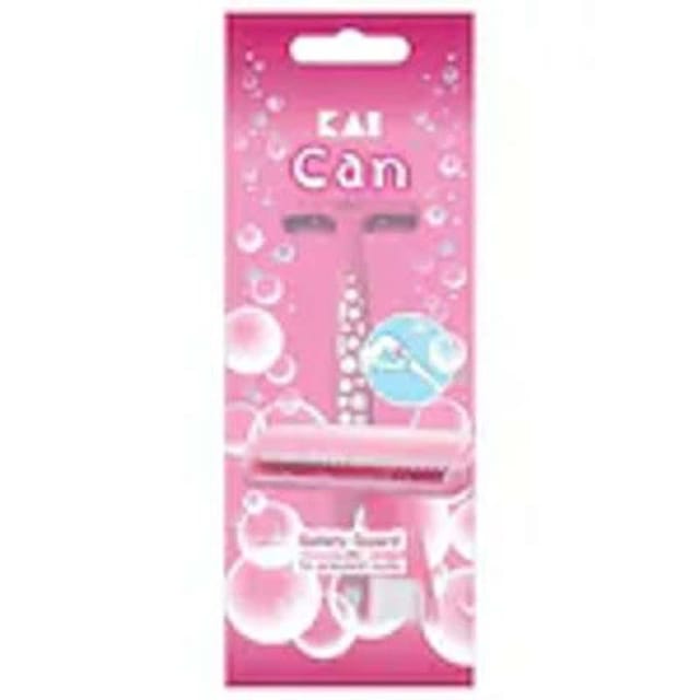 KAI RAZOR CAN PINK 5PC