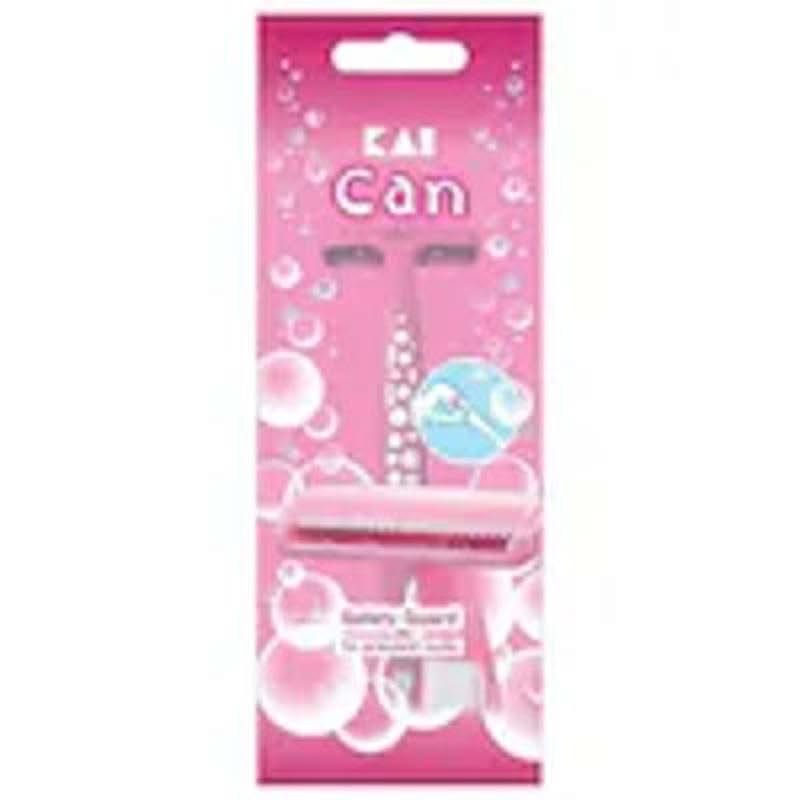 KAI RAZOR CAN PINK 5PC