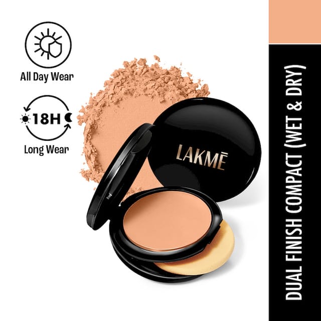 LAKME ABSOLUTE WHITE INTENSE WET AND DRY COMPACT ROSE FAIR 02