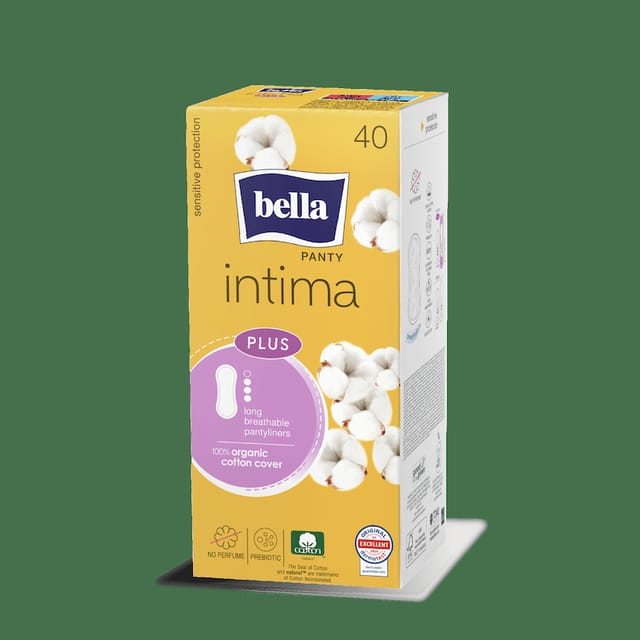 BELLA PANTY INTIMA PLUS PANTY LINERS LARGE 40 PCS