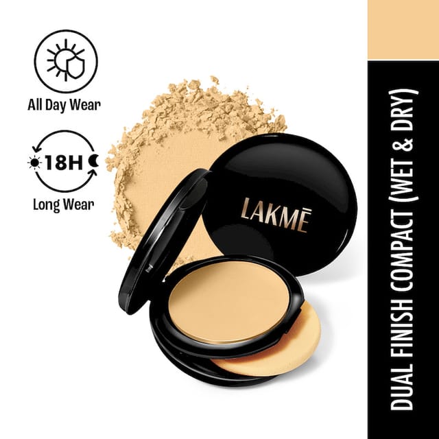 LAKME ABSOLUTE WHITE INTENSE WET AND DRY COMPACT GOLDEN LIGHT 04
