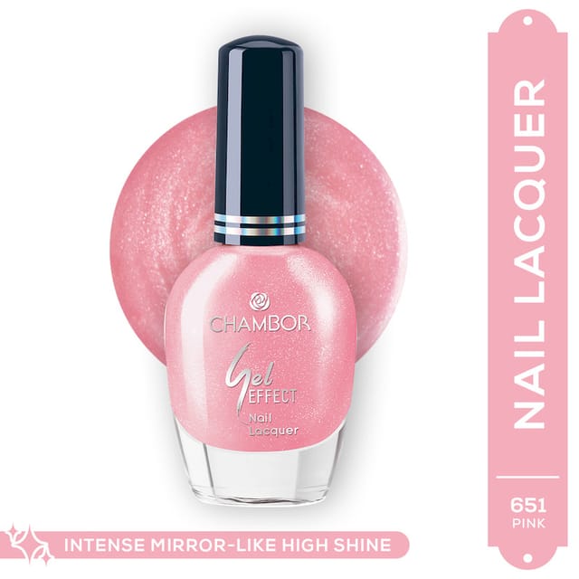 CHAMBOR GEL EFFECT NAIL LACQUER 651