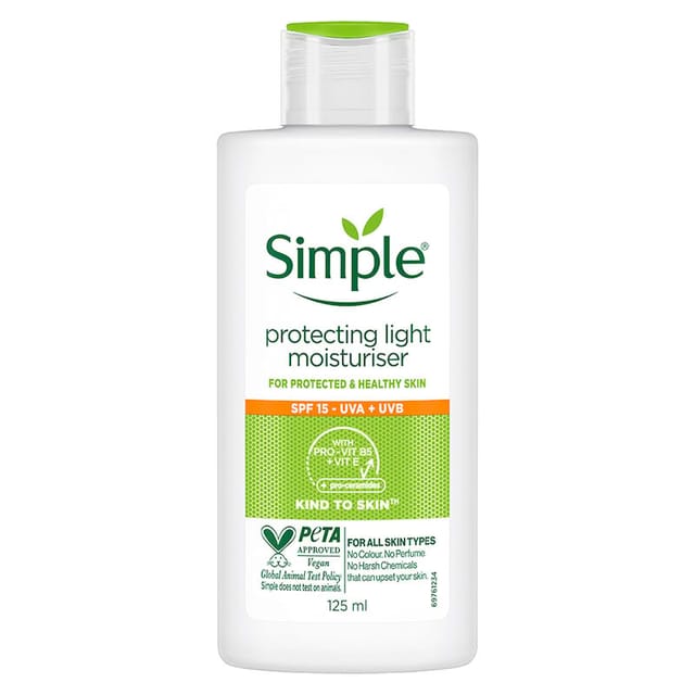 SIMPLE SKIN PROTG LGT MOISZ SPF15 125ML