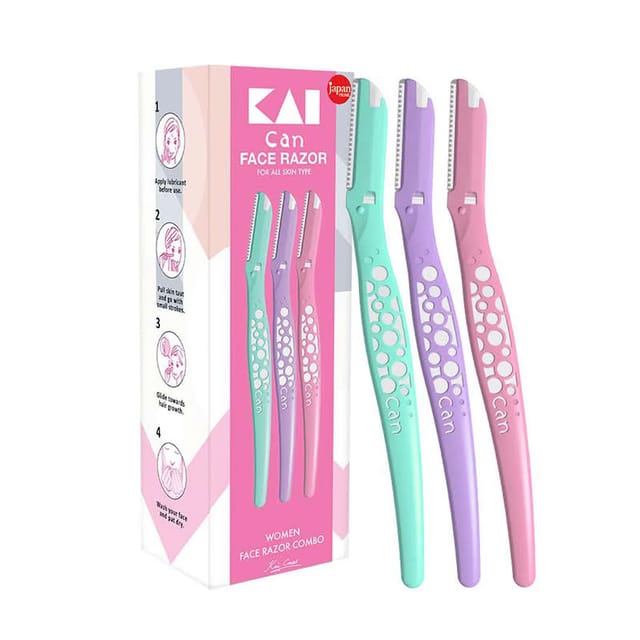 KAI FEMALE FACE RAZOR CAN