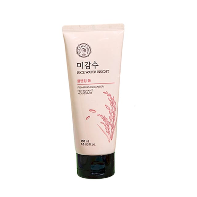 THE FACE SHOP RICE WATER BRIGHT FOAMING CLEANSER 100ML