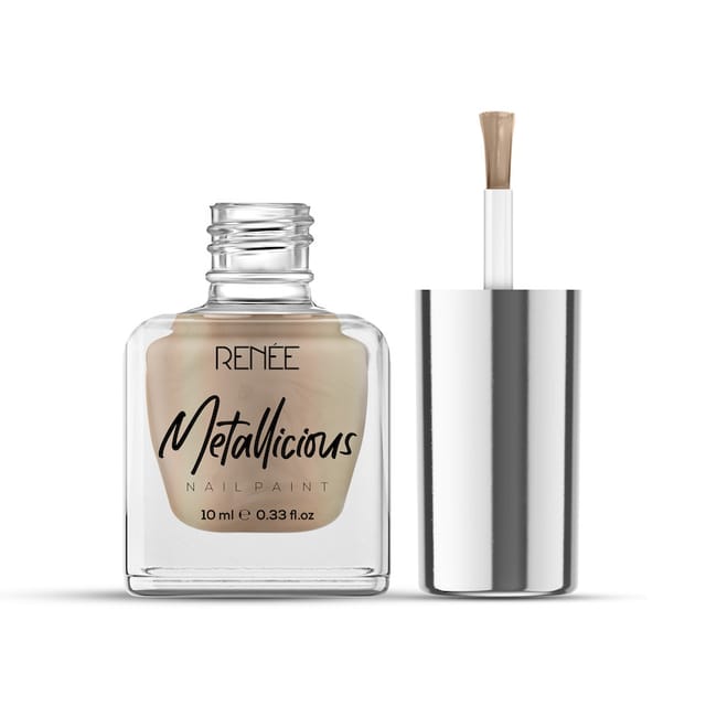 RENEE METALLICIOUS NAIL PAINT- GOLD BRASS 10ML