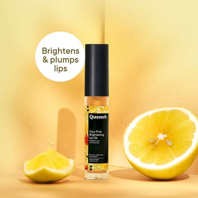 QUENCH YUZU FINE BRIGHTENING LIP OIL