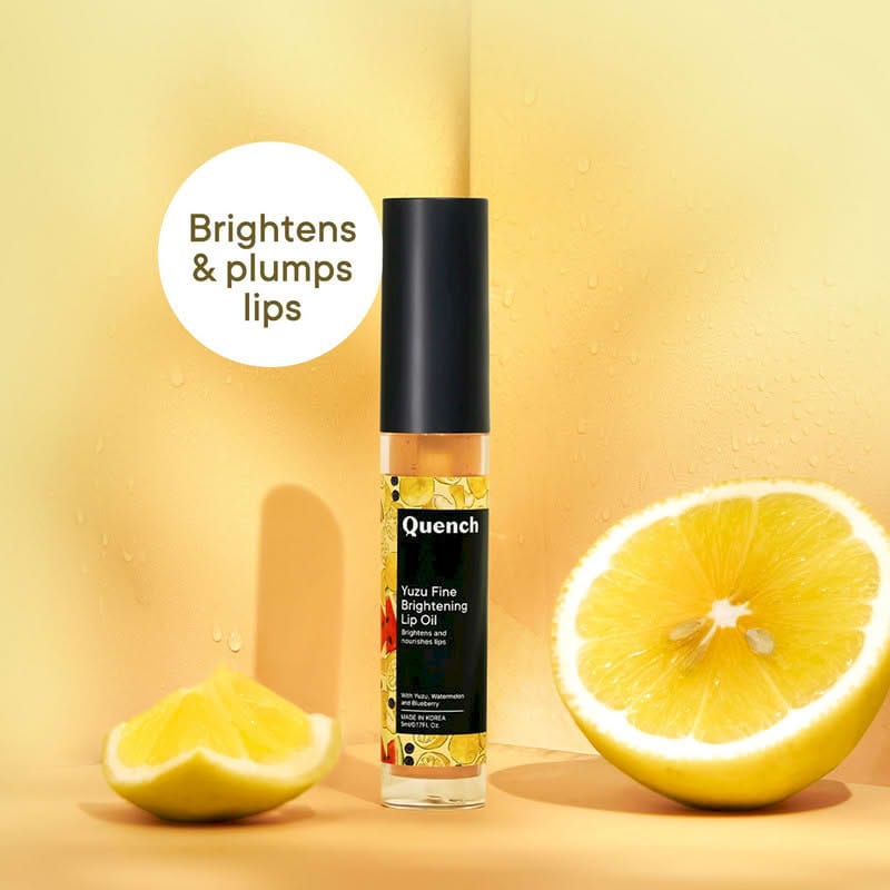 QUENCH YUZU FINE BRIGHTENING LIP OIL
