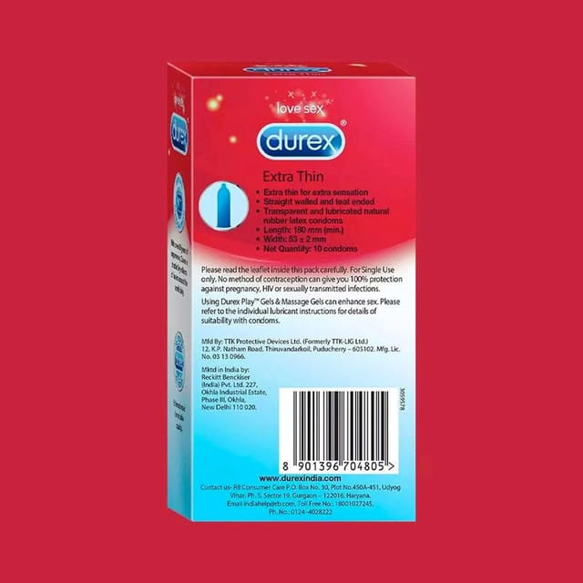 DUREX EXTRA THIN 10S