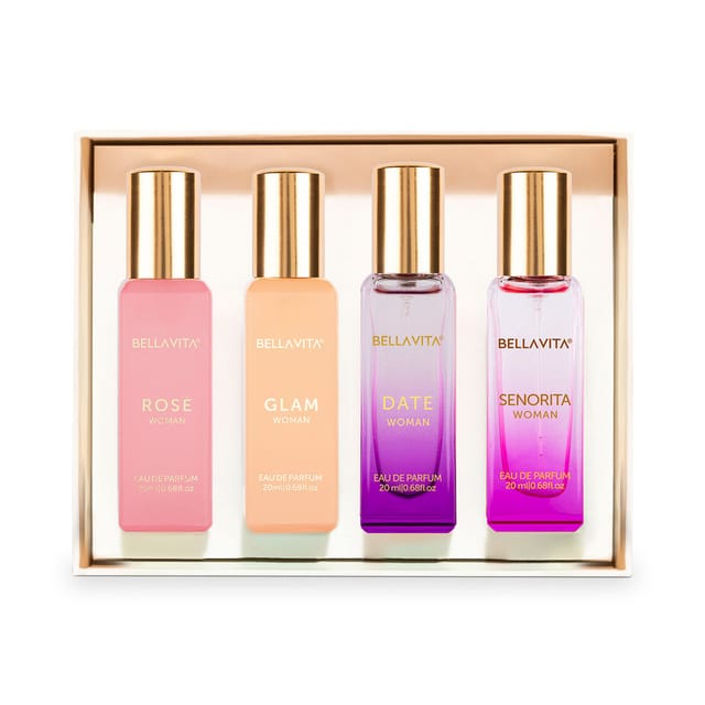BELLA VITA PERFUMES GIFT SET FOR WOMEN80ML