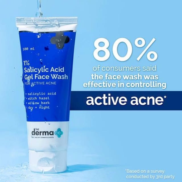 THE DERMA CO 1% SALICYLIC ACID GELFW100M