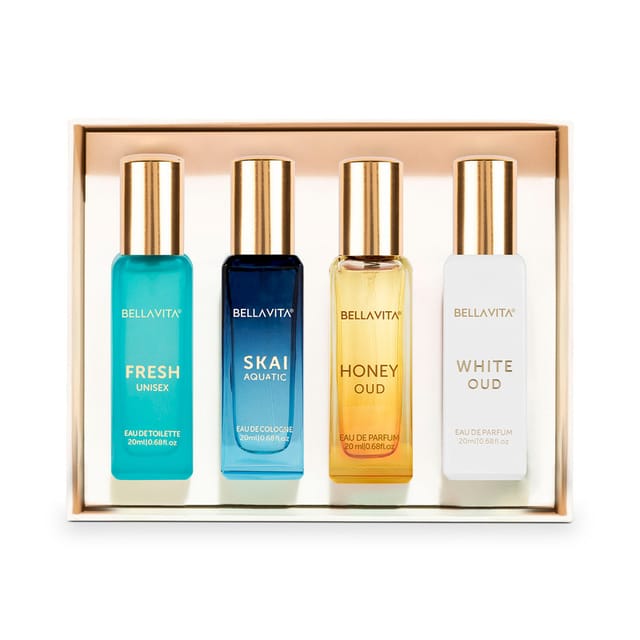 BELLA VITA UNISEX LUXURY PERFUME GIFT SET 80ML