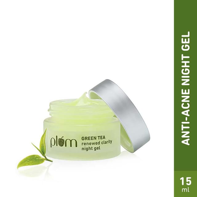 PLUM GREEN TEA RENEWED CLARITY NIGHT GEL MINI