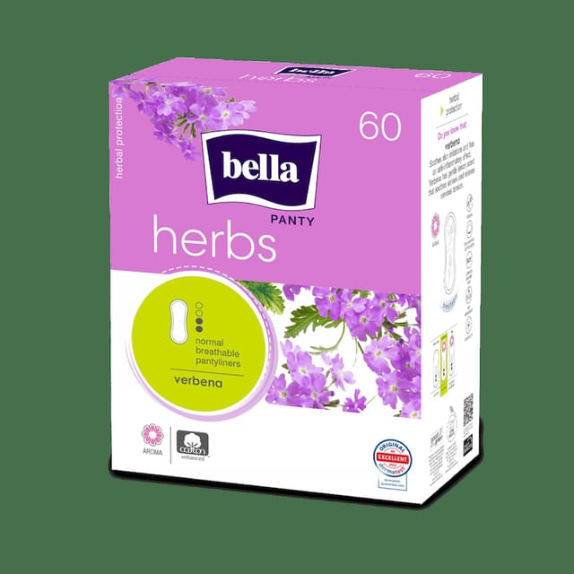 BELLA SANITARY PADS ULTRA HERBS VERBENA  PACK OF 60