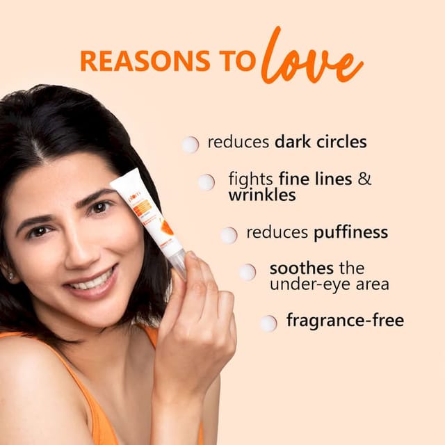 PLUM MANDARIN 3%VITAMIN C 3% PEPTIDE 3% CAFFEINE EYE CREAM 15ML