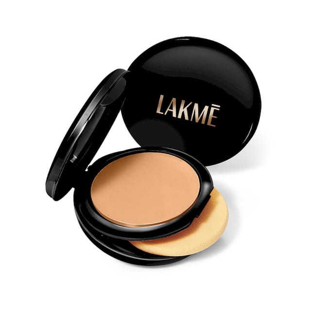 LAKME ABSOLUTE WHITE INTENSE WET &DRY COMPACT 05 BEIGE HONEY 9G