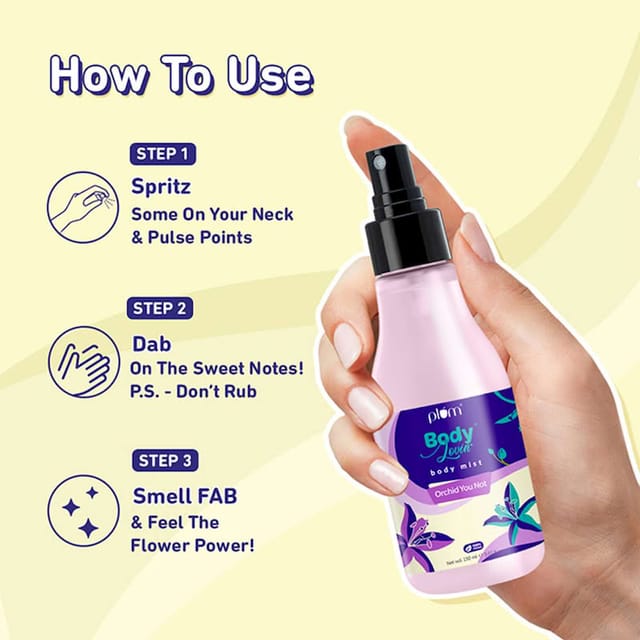 PLUM BODYLOVIN ORCHID YOU NOT BODY MIST 150ML