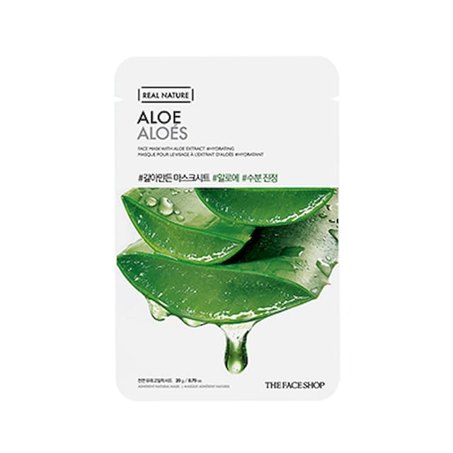 TFS REAL NATURE.ALOE FACE MASK 20G