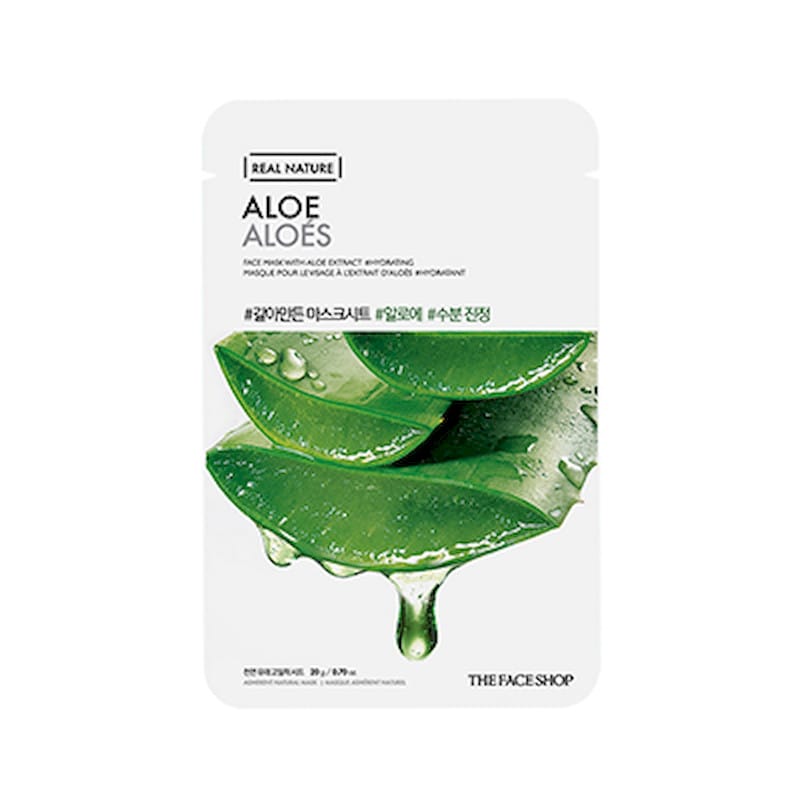 TFS REAL NATURE.ALOE FACE MASK 20G