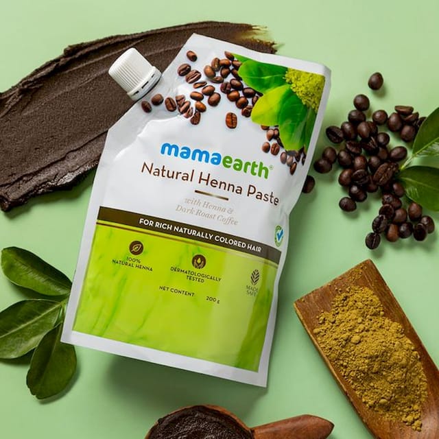 MAMAEARTH NATURAL HENNA PASTE 200G
