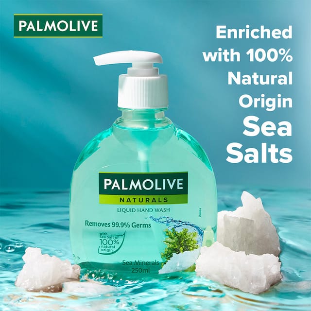PALMOLIVE LIQUID HANDWASH PUMP SEA MINERAL 250ML