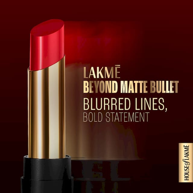 LAKME ABSOLUTE BEYOND MATTE LIP 101 REDRAGE 3.4GM