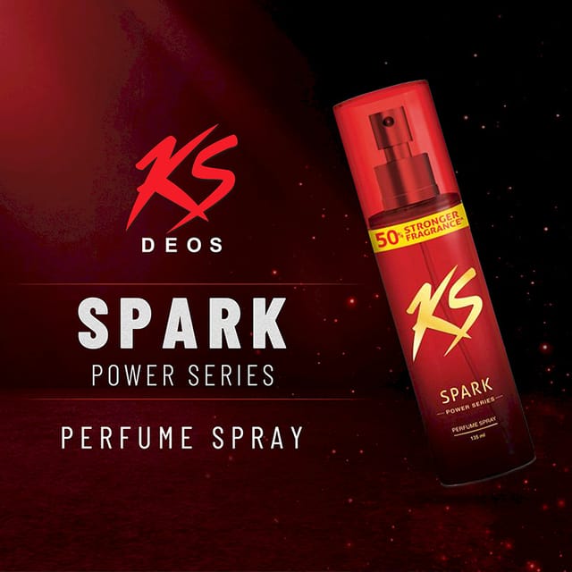 KAMA SUTRA SPARK POWER SERIES PERFUME SPRAY 135ML