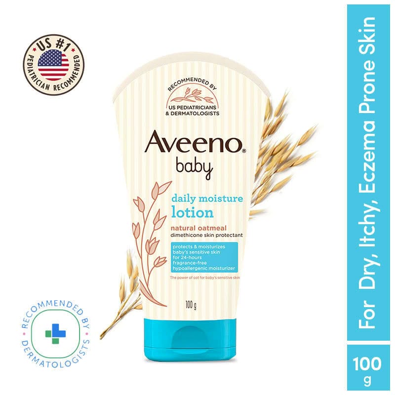 AVEENO BABY DAILY MOISTURE LOTION 100G