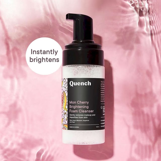 QUENCH MON CHERRY FOAM CLEANSER 100ML