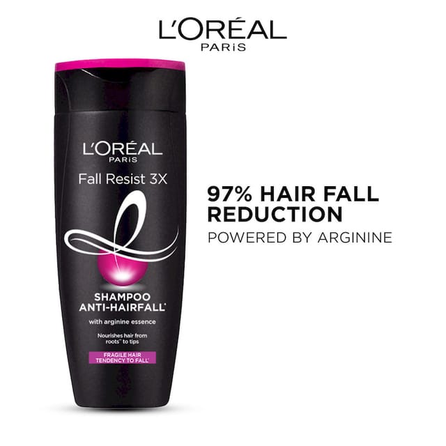 LOREAL PARIS FALL RESIST 3X ANTI-HAIRFALL SHAMPOO 340ML