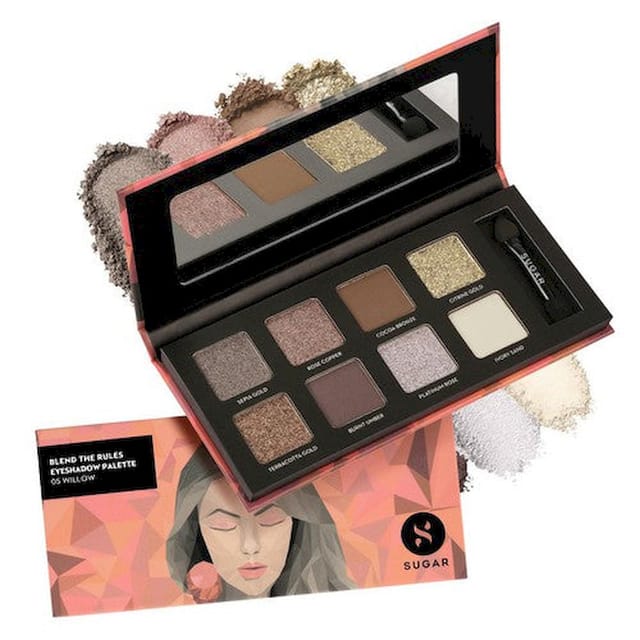 SUGAR BLEND THE RULES EYESHADOW PALETTE - 05 WILLOW