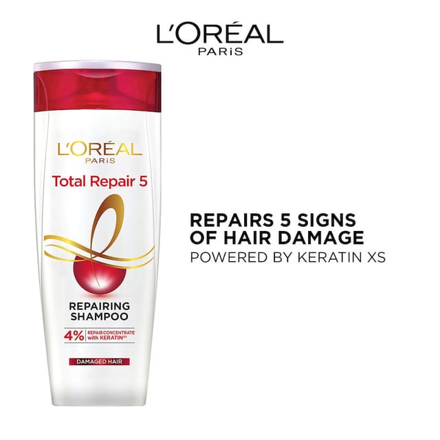 LOREAL PARIS TOTAL REPAIR 5 REPAIRING SHAMPOO 340ML