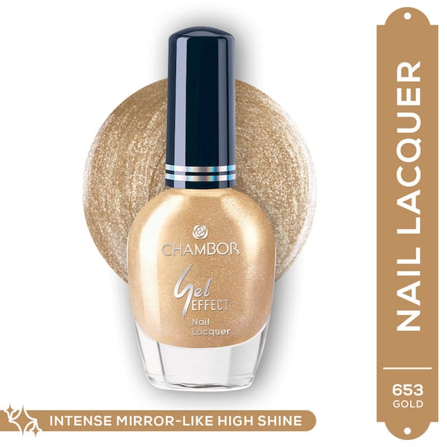 CHAMBOR GEL EFFECT NAIL LACQUER 653