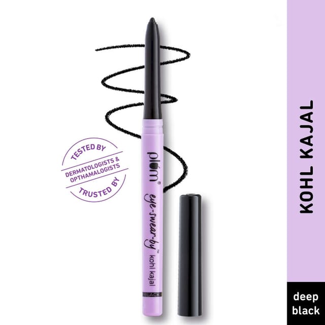 PLUM EYEWRBY KOHL KAJAL DEEP BLACK0.35GM