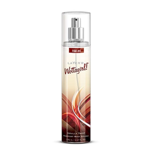 LAYER'R WOTTAGIRL VANILLA TWIST WOMENS BODY SPLASH 150ML