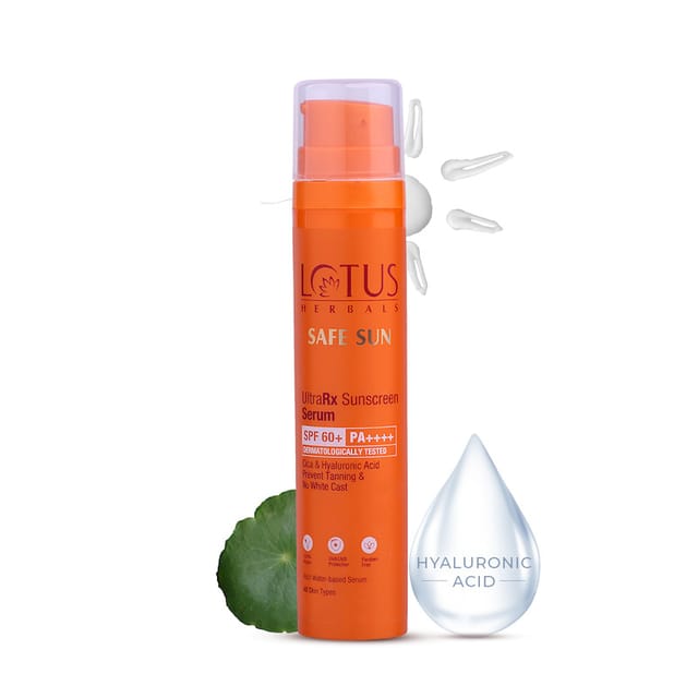 LOTUS SAFE SUN ULTRARX SUNSCREEN SERUM SPF 60+ PA++++ 50ML