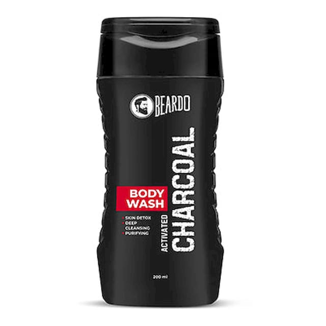 BEARDO CHARCOAL BODY WASH 200ML