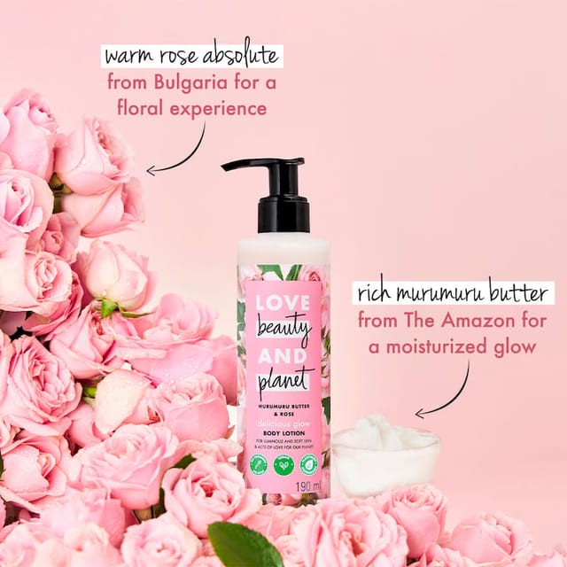 LBP LOTION MURU BUTTER & ROSE 190ML