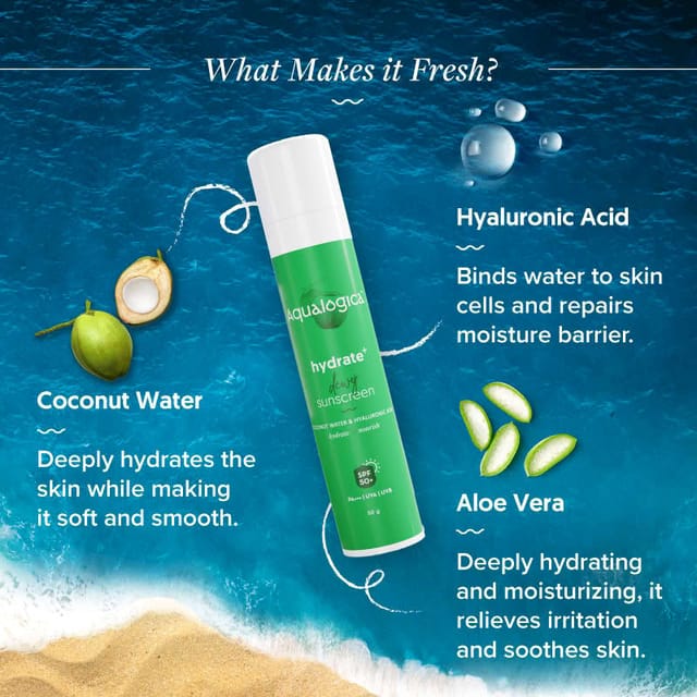 AQUALOGICA HYDRATE+ SUNSCREEN 50 GM