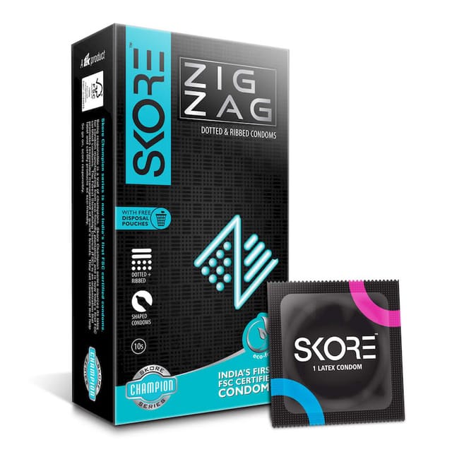 SKORE CHAMPION ZIG ZAG 10'S PCK