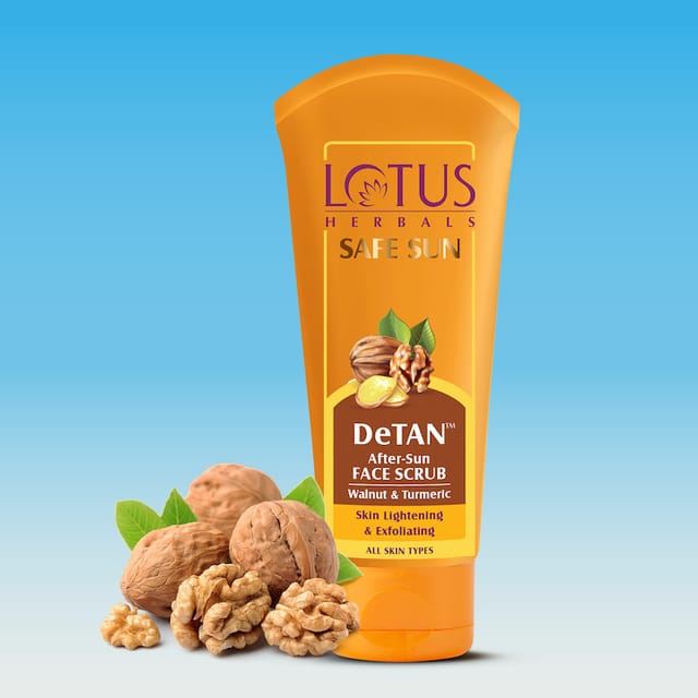 LOTUS AFTER SUN SCRUB WALN&TUR 100G