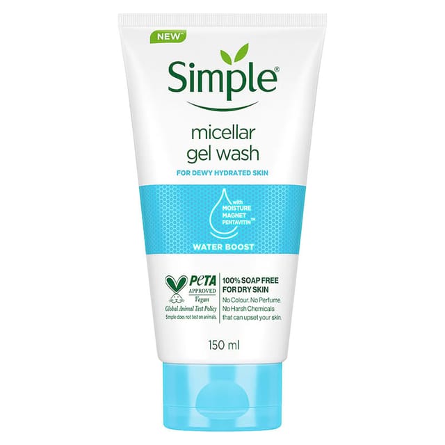 SIMPLE WATER BOOST FACE WASH 150ML