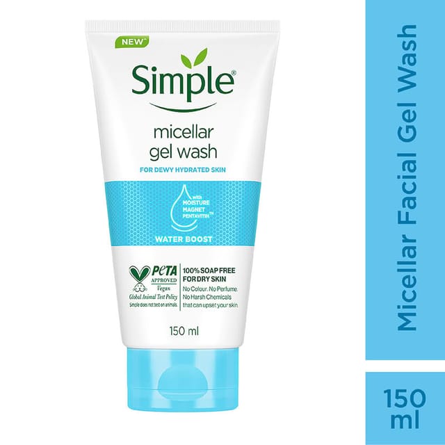 SIMPLE WATER BOOST FACE WASH 150ML
