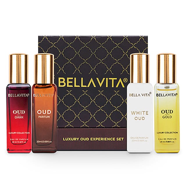BELLAVITA PERFUME OUD GIFT SET 4 x 20 ML