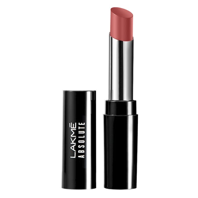 LAKME ABSOLUTE SKIN DEW SATIN LIPSTICK 102 NUDE ROSE 3.6 GM