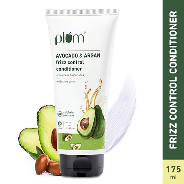 PLUM AVOCADO & ARGAN FRIZZ CONTROL CONDITIONER 175ML