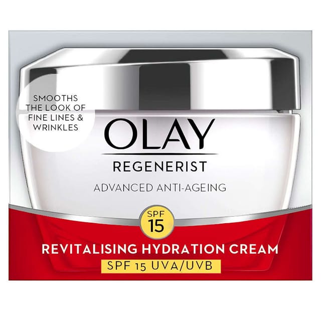 OLAY REGENERIST REVITALISING HYDRATION CREAM MOISTURISER SPF 15 50G